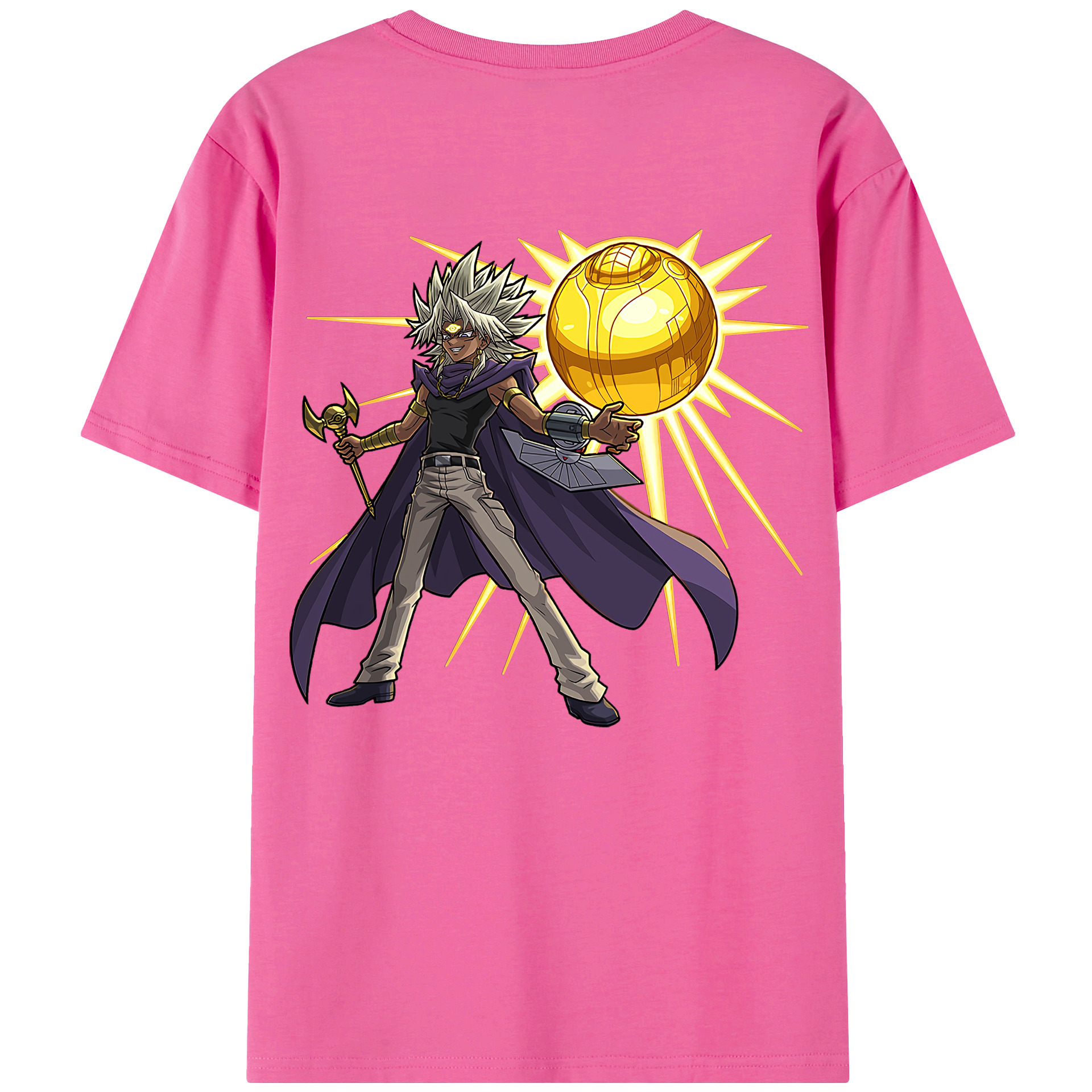 （画像用） 遊☆戯☆王 Yu-Gi-Oh! レディース半袖Tシャツ(バックプリント)